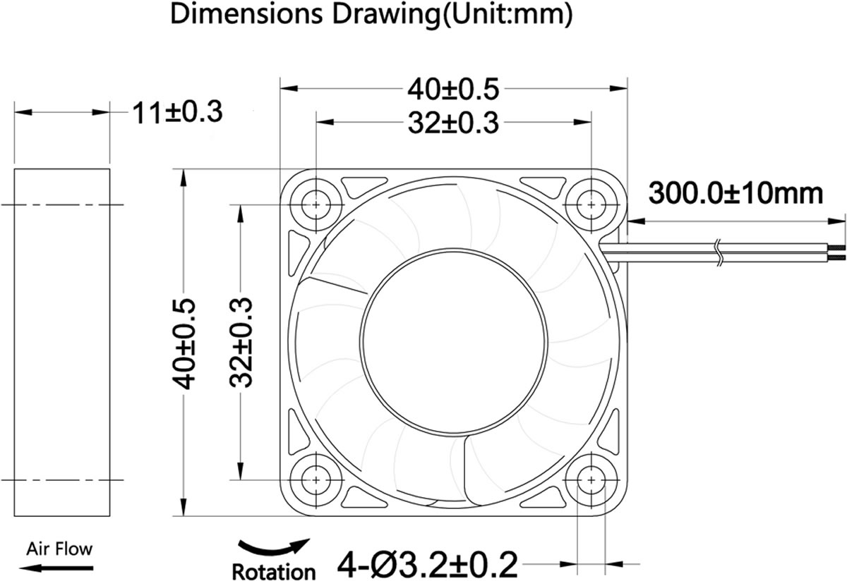 TF4010 Drawing