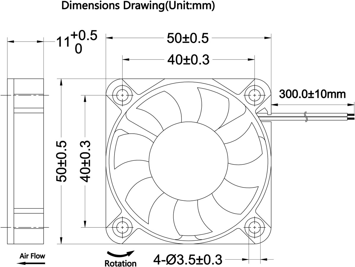 TF5010 Drawing