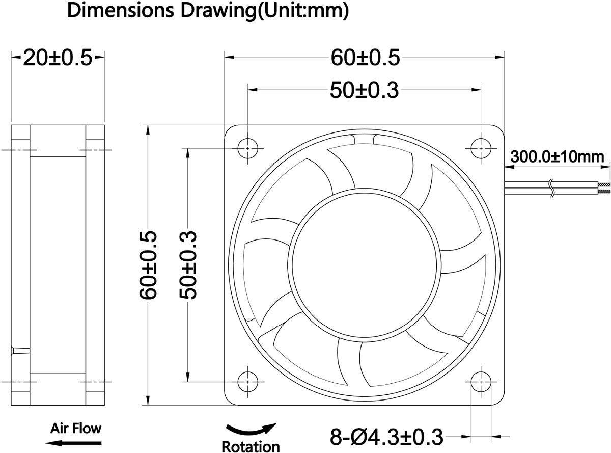 TF6020 Drawing