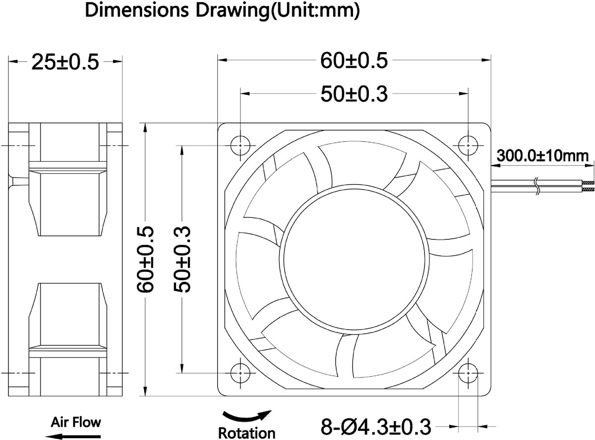 TF6025 Drawing