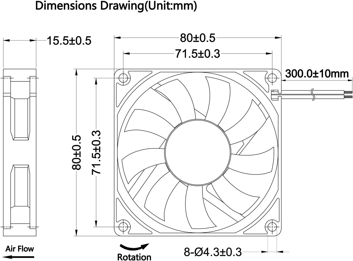 TF8015 Drawing