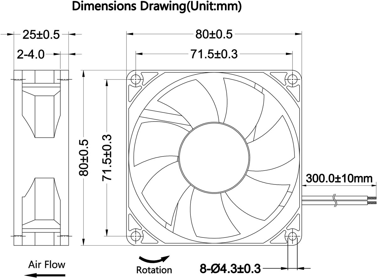 TF8025 Drawing